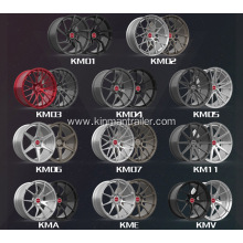 factory direct sale customized alloy car rims forged wheels